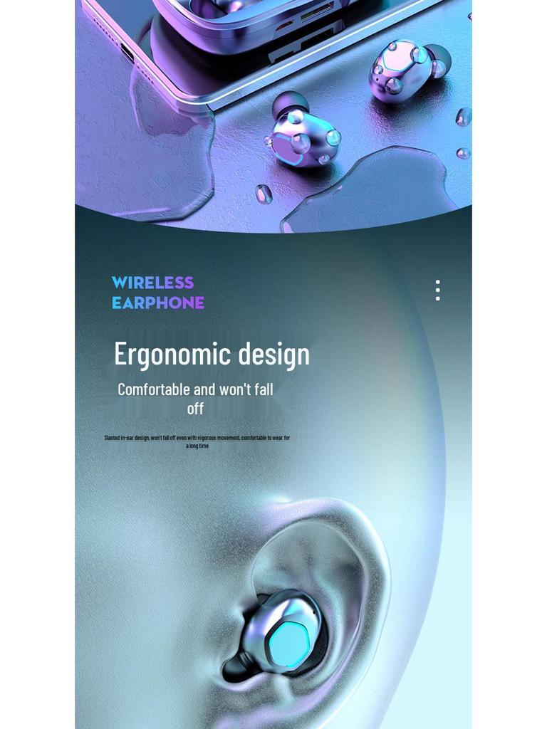M9 TWS Wireless Bluetooth Earbuds: In-ear, Long Battery Life, High Sound Quality.