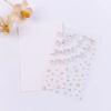 Fashion Rhinestone Stickers Mixed Disposable Tattoo Stickers 3D Face Jewelry Stickers  Party