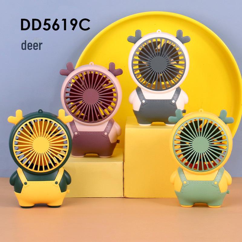USB Rechargeable Cartoon Snail Handheld Fan: A Fun Summer Gift for Kids and Students