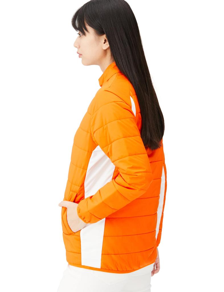 Munsingwear ENVOY Blouson with Heat Navi Heat Water and Padding for Cold Weather OR00 Size M Full-Zip Technology, Retention, Repellent, Golf, Women's