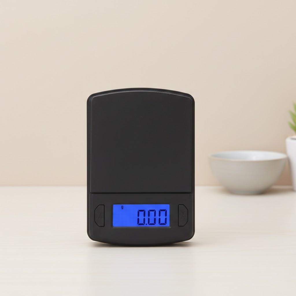 

High Precision 500g Digital Kitchen Scale 0.01g Portable Electronic Jewelry Weight Balance Scale Carat Scale чорний