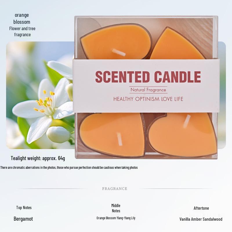 Handmade Mini Aromatic Tea Light Candles: Colorful, Romantic Birthday Gift