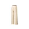 Training Series Solid Color Mid Waist Straight Leg Pants Sports Long Pants Women Bottoms 962627304-1