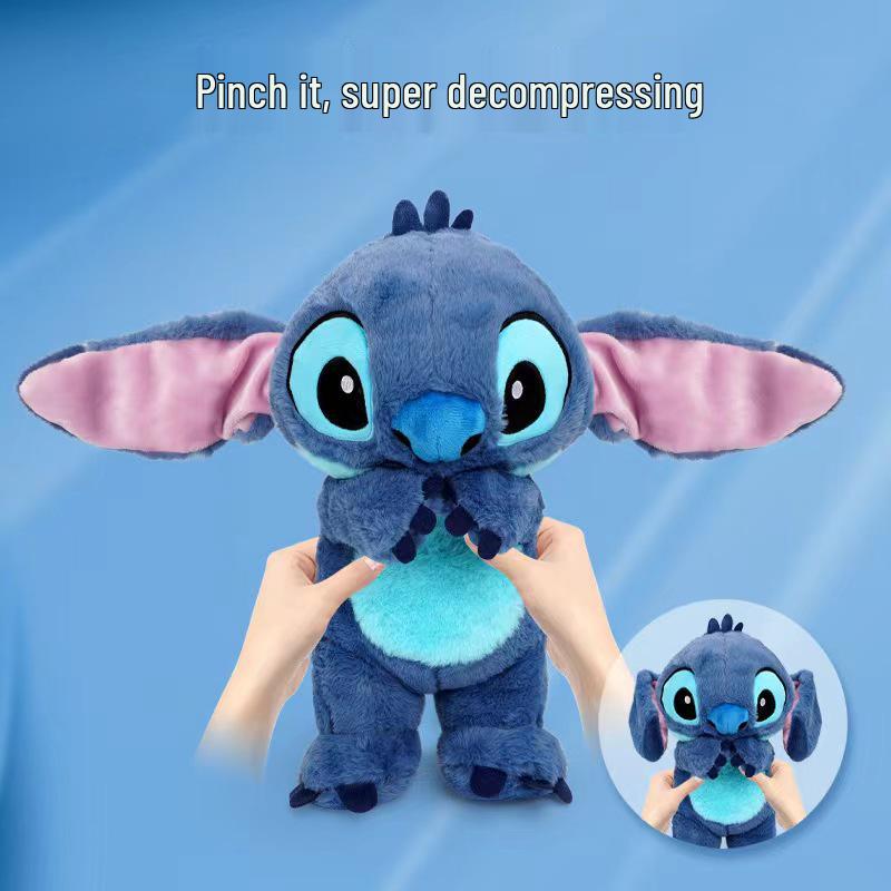 Disney Stitch Plush Toy - Adorable Backpack Pendant Doll