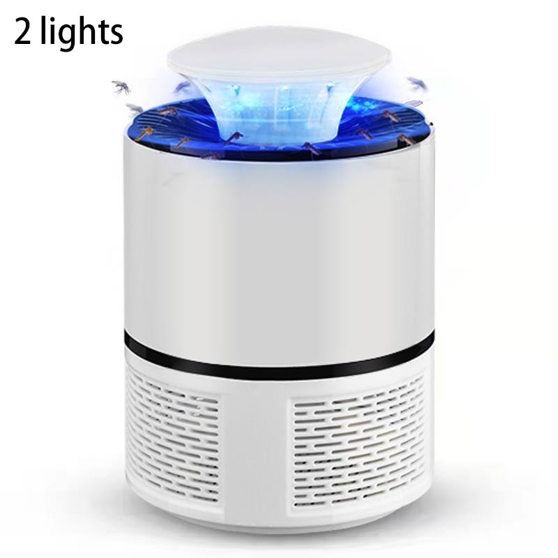 Simulierte menschliche Temperatur Mückenschutzlampe 365 nm Ultraviolettlicht Kontaktstab Fang LED Mückenschutz Leise Mückenschutz