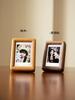 Mini Portafoto Piccolo da 3 Pollici con Supporto da Tavolo, per Foto Polaroid, Anniversario di Coppia, Regalo di Matrimonio Compleanno, Decorazione per la Casa