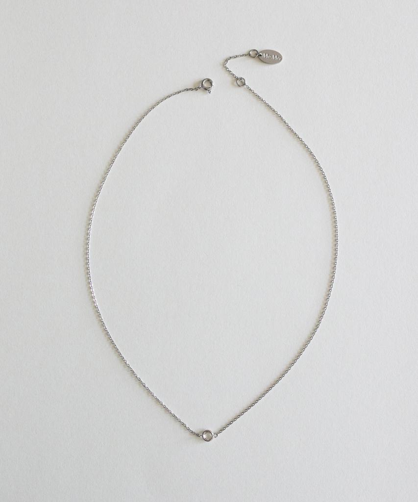 Merrymotive Simple Clear Glass Point Necklace