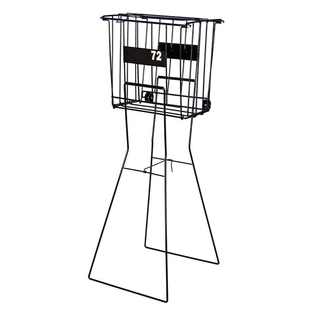 88cm 72 Tennis Sport Balls Pick Up Hopper Basket Portable Stand Storage Rack Holder Organizer Equipment Tennis