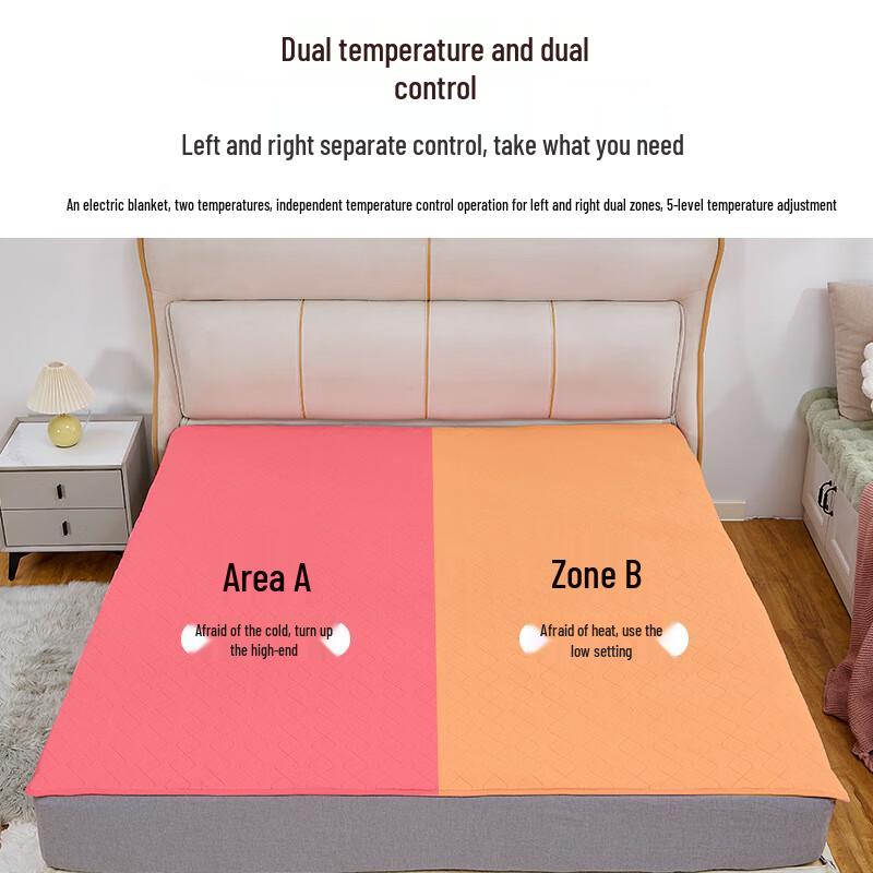 Smart Electric Warming Blanket with Dual Control