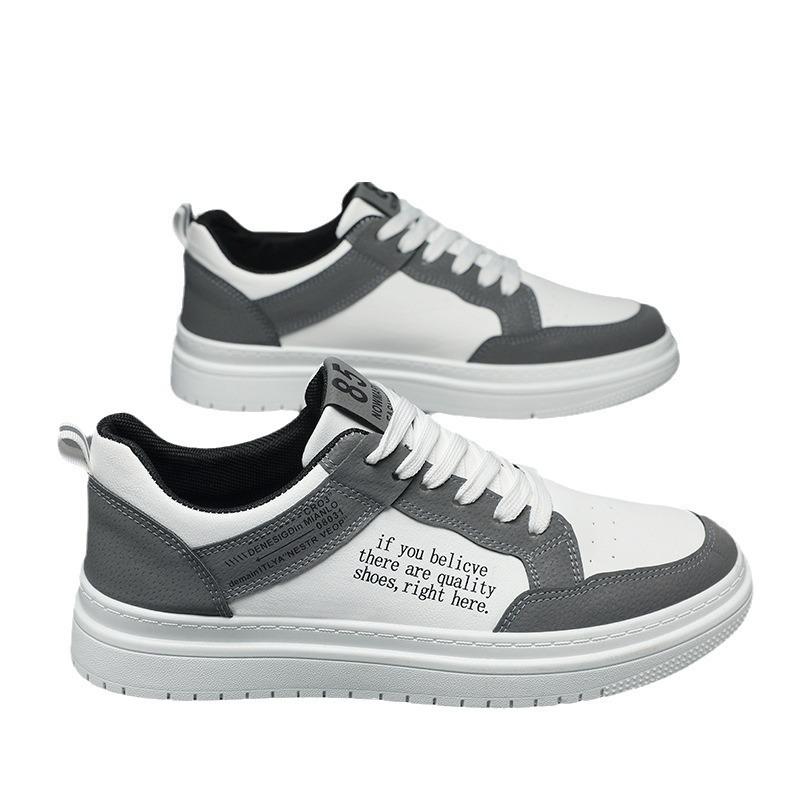 Herrenschuhe 2024 neuer Trend vielseitiger Nischendesign-Sinn lässige flache Schuhe Studenten-Sport-Trendschuhe