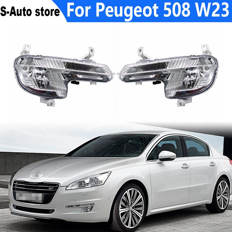 Fog lights For Peugeot 508 W23 Auto Replacement Parts Front Fog Lamp Lighting System LH:9673185980 RH:9673185980 Left