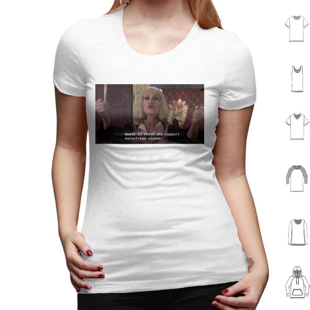 Death To Those Who Support Mainstream Cinema T Shirt Big Size 100 Cotton Cecil B Demented Cecil B Demented John Waters John