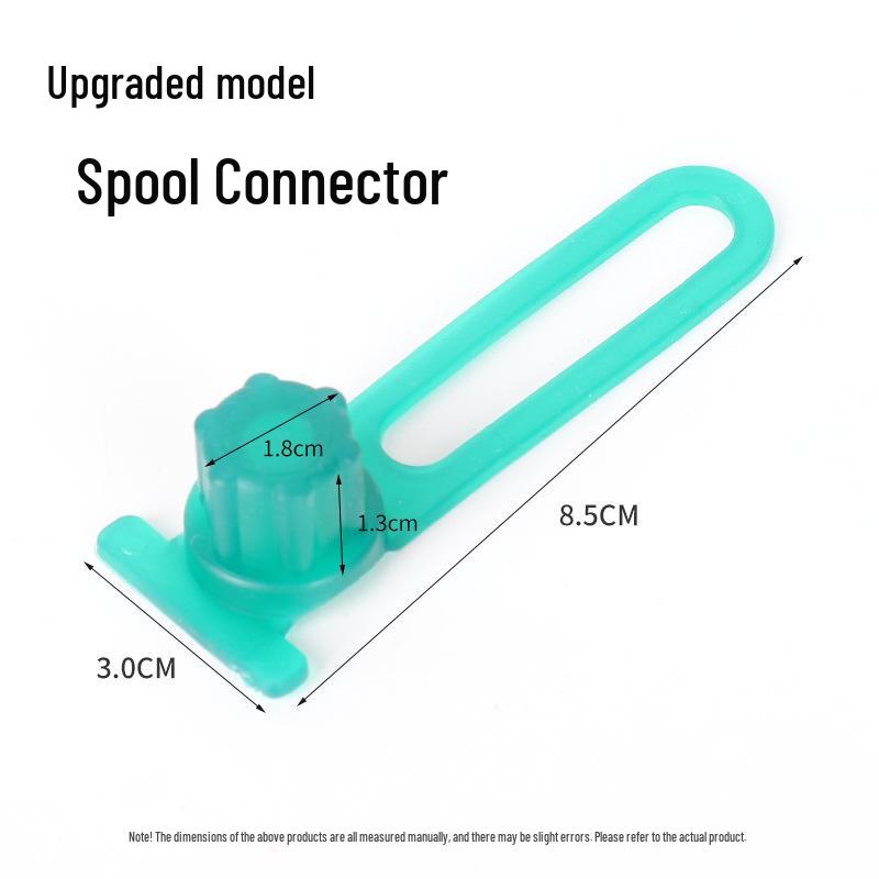 Rutschfestes Set für Angelruten- und Rollenlinienverbinder für dicke und dünne Ruten