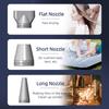 Cordless Compressed Air Duster Mini Air Blower Duster 110000RPM Air Duster Blower with 3 Nozzles 3