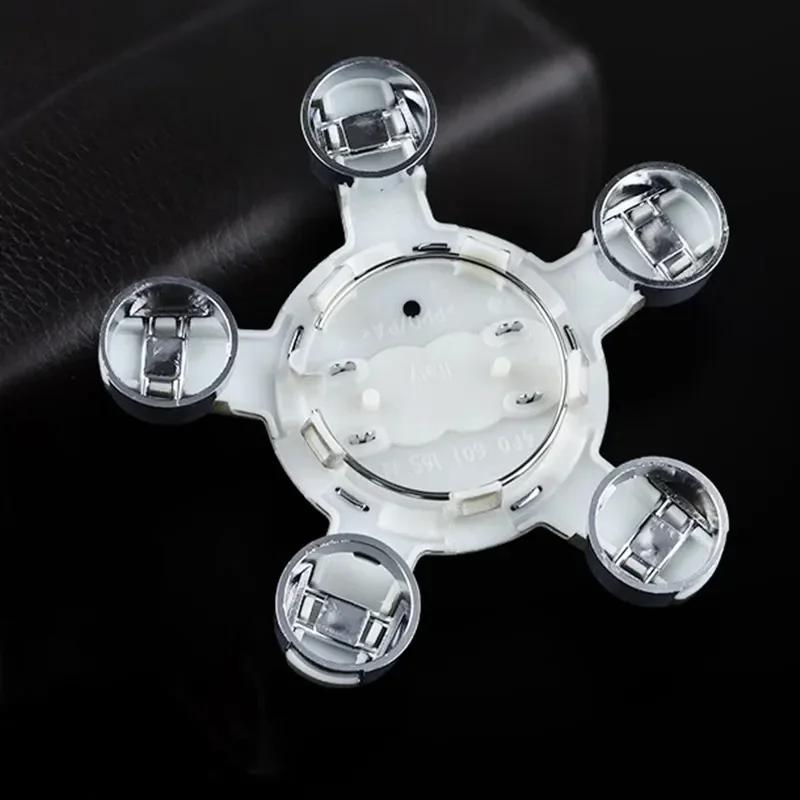 60/61/68/69mm Audi Car Wheel Center Cap Emblem Hub Covers Badge For Audi A8 A5 A6 C5 C6 C7 A7 A3 A4 B5 B6 B7 B8 B9 Q3 Q5 Q7 TT