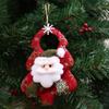 Christmas Tree Pendant Three-Dimensional Santa Claus DIY Christmas Tree Decoration Christmas Non-Woven Fabric Pendant Children's Gift