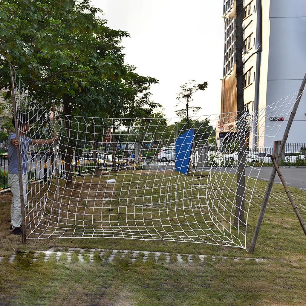 8 X t Football Goal Netting, Polypropylene Portable Lightweight Soccer Net Suitable for Match Entertainment