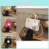 Fashionable Trendy Small Square Bag Versatile Pu Leather Handbag For Daily Use