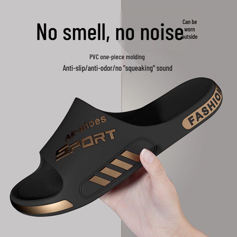 Men's Extra Large Non-Slip Thick Sole Summer Sports Slippers
