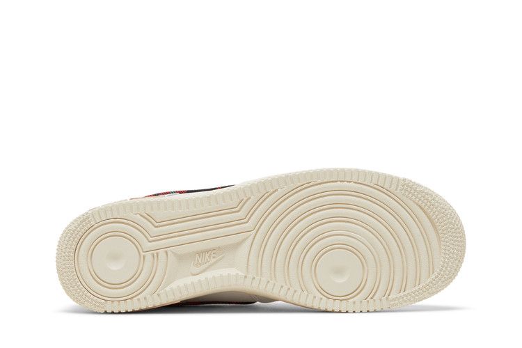Nike Air Force 1 Low '07 LV8 Tartan Plaid White University Red