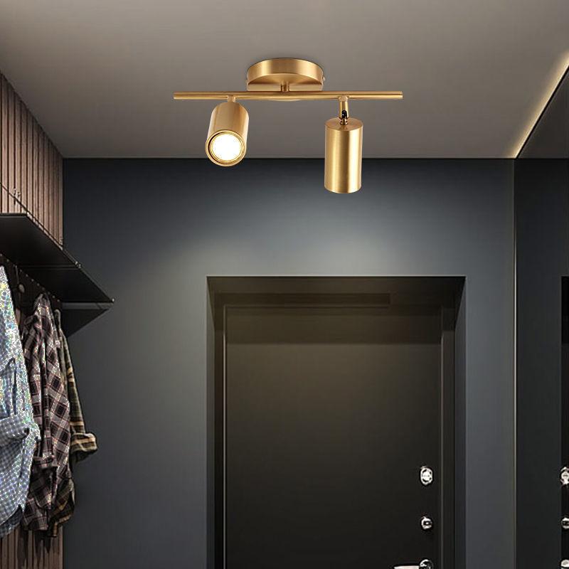 Candelabru LED Nordic Simplu Spot cu un Singur Cap Perete Fundal Living Mall Bar Magazin de Haine Spot pe Șină