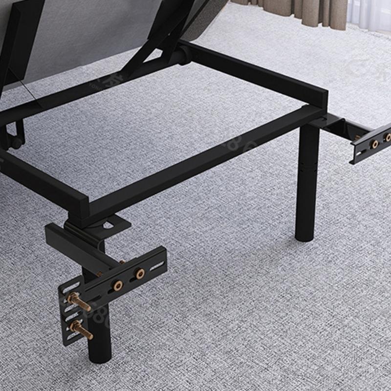 Practical Sturdy Carbon Steel Headboard Brackets Accessory for Adjustable Bed Base and Wall Mounted Easy Installion