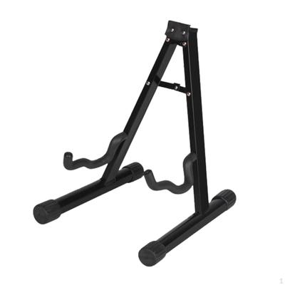 Soporte de guitarra eléctrica con estructura en forma de A, soporte de suelo de hierro, accesorios ligeros