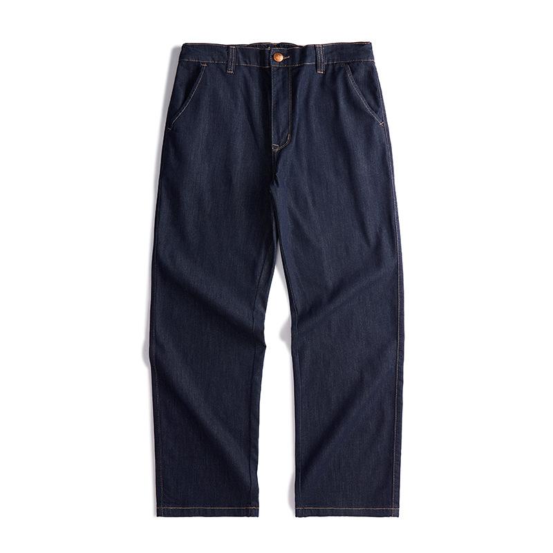 

Летние ультратонкие прохладные джинсы основных цветов мужские узкие эластичные большого размера прямые брюки 4XL