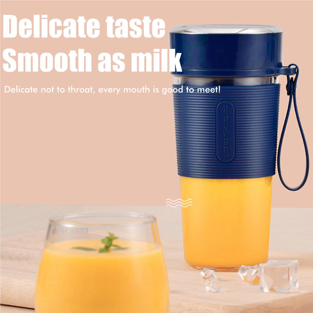ABS Electric Juicer Cup Handheld Replacement USB 1200mAh Battery Powered 21000RPM Bottle Squeezer Extractor with Lanyard