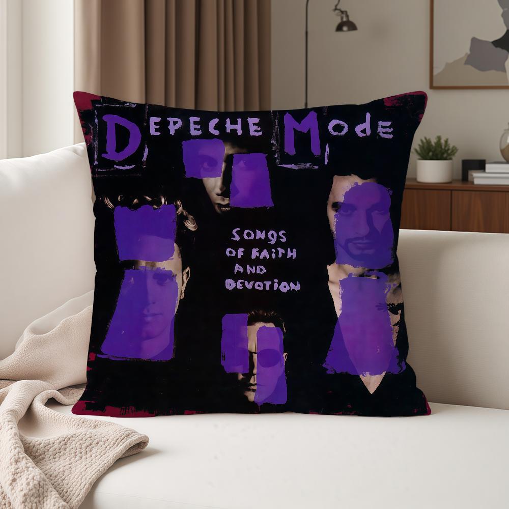 DDepeche Singer MMode Pillow Case Suitable For Bedrooms Living Rooms Cars Home Decoration
