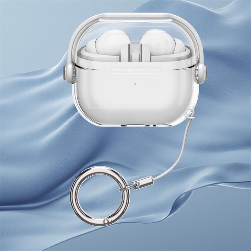 For Samsung Galaxy Buds3 FE () / Buds3 Pro () / Buds 3 Earphone Cover with Hook Headphone Bags For Galaxy Buds 3 FE