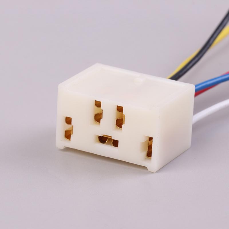 2 Stück Sockel 5 Pin Auto Fensterheber Schalter Controller Steueradapter Stecker Halter Verbinder