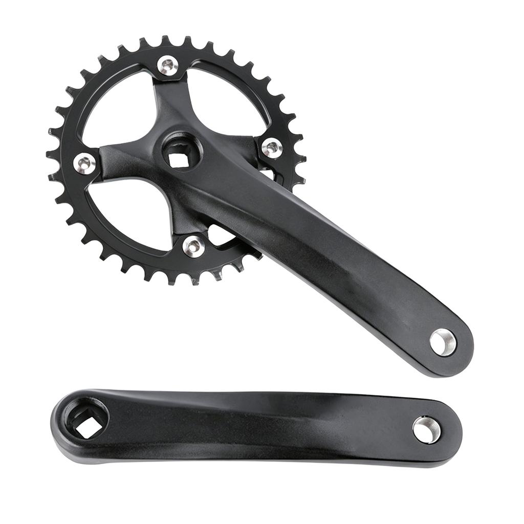 Mountain Bike Right Left Crank Arms with s 170MM 104 BCD Aluminum Alloy Crankset for 8/9/10/11 Speed