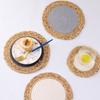 Heat Insulation Table Mat Handmade Woven Anti-skid Cup Pads Tea Milk Mug Coffee Cup Coaster Kitchen Accessories