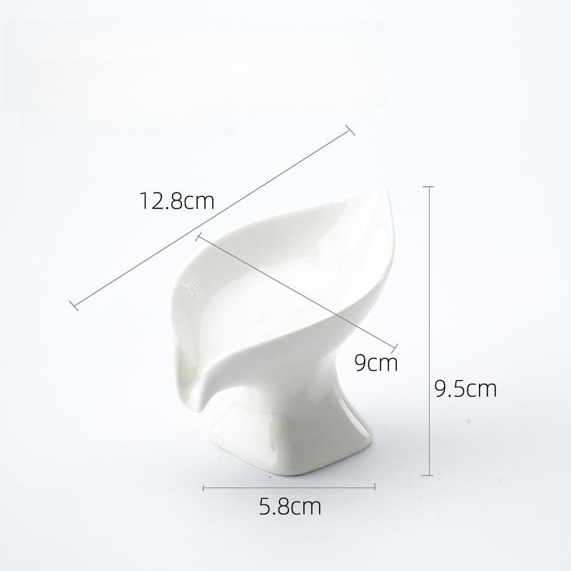 Nordic Ins Style Minimalist Ceramic Soap Box  Bathroom Soap Box  No Water Accumulation Soap Dish, Drainage Storage Box