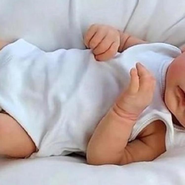 Realistic Doll Baby Full Body Boy Silicone Toy New Born 18'' Romper