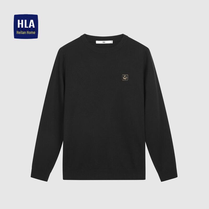 

HLA Men s Fashion Embroidered Crew Neck Knit Sweater 170/48 (127-143 lbs)