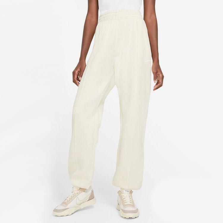 Nike Sportswear Essential Loose Fleece Cuffed Knit Joggers Women Joggers Coconut-Milk BV4090-113