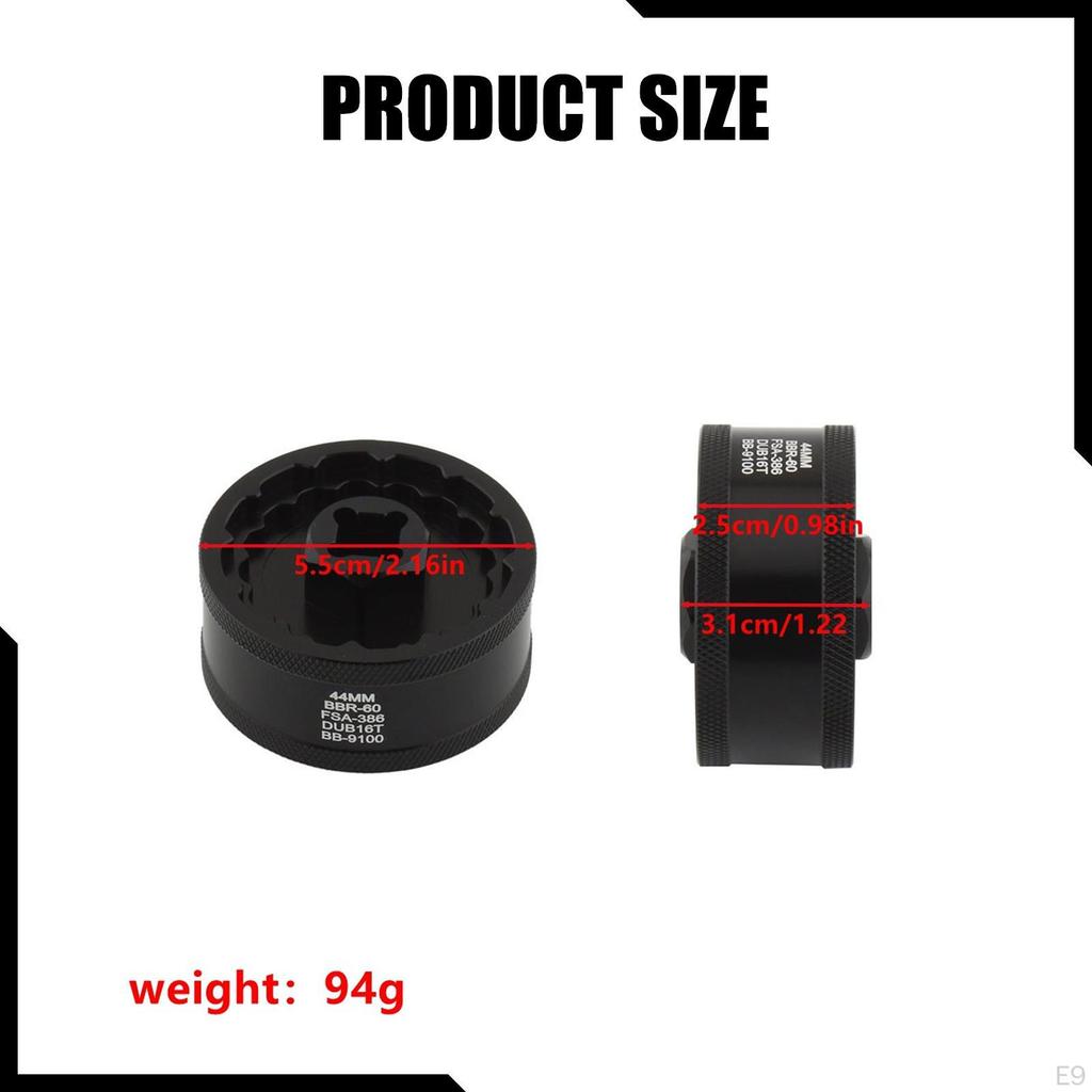5 in 1 Bottom Bracket Remover BB Wrench Simple Installation Aluminum Alloy Bike Cup