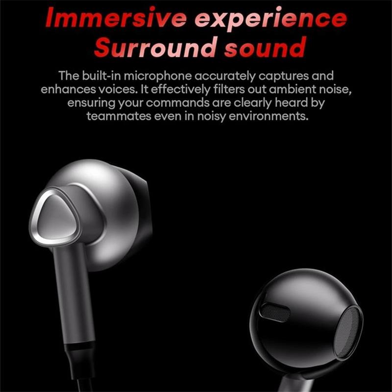 NEW Lenovo Y101 PRO Wired Earphones Gaming Wired Earphone 3.5mm Type C HiFi Bass Stereo E-sports Earbuds Subwoofer HD Sound Headset
