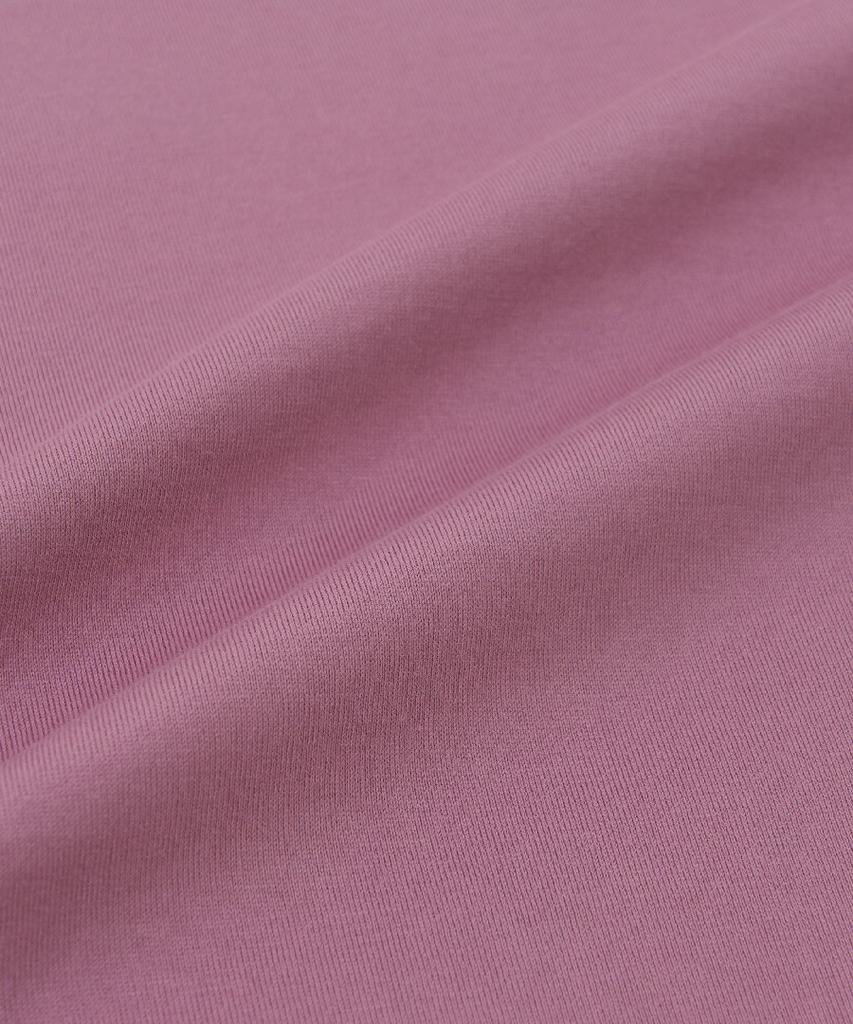 Emelbi Vintage Denim-Like Monotive Oversized Short Sleeve T-Shirt Ny (Pink)