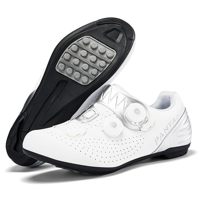 

New road bike lock shoes hard-soled bicycle shoe set breathable unlocked cycling shoes men s mountain cycling shoes 37
