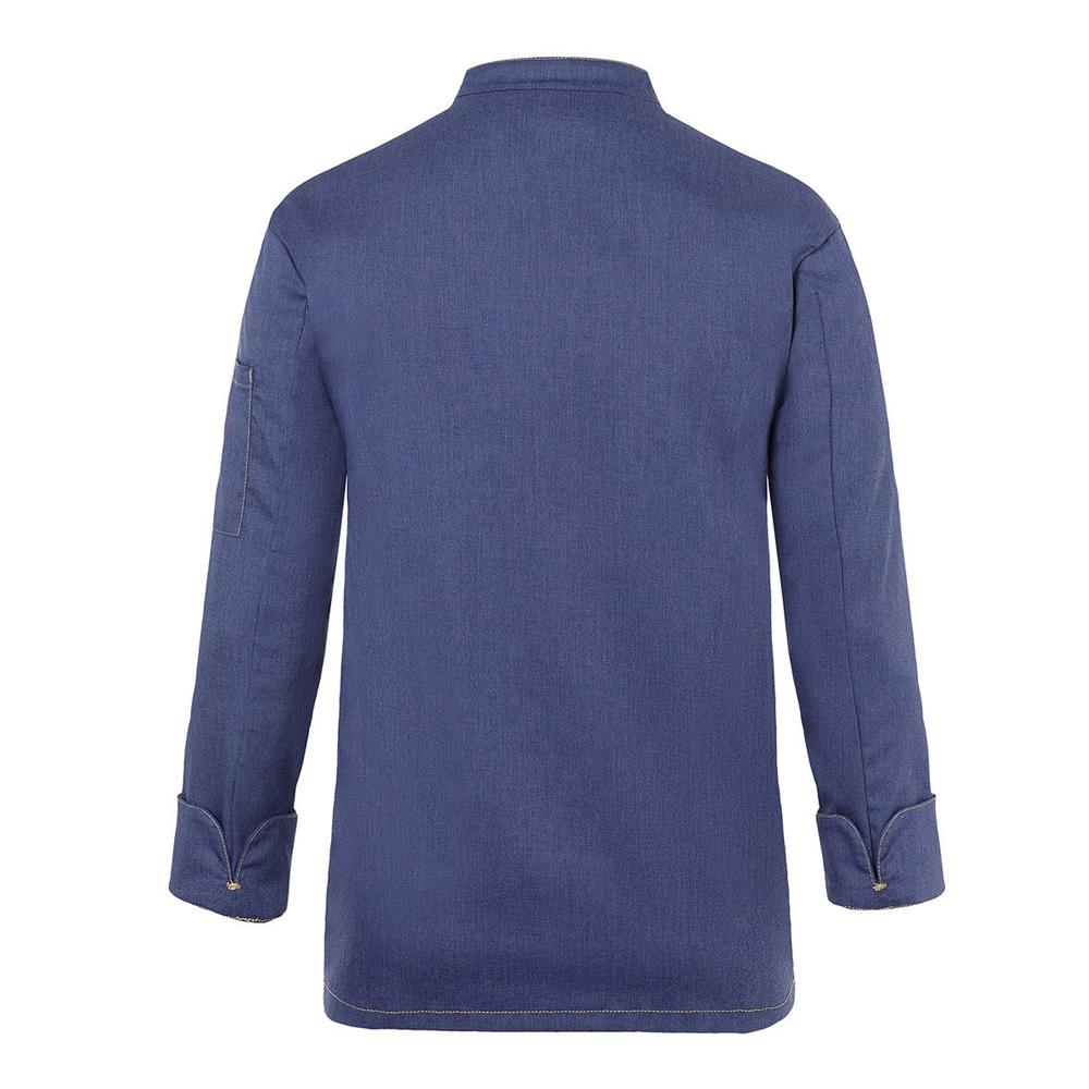 Unisex Adult Jean Style Stitching Chef Jacket