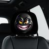 2pcs Funny Cartoon Car Headrest Covers, Front Seat Protector For Men Women, Halloween Christmas Gift For Drivers car accessories