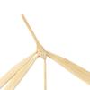 Bambus Libelle Spielzeug verdicken Holzsockel handgemachte unvollendete Copter Spielzeug Kunst Dekor Kunsthandwerk Balance Holz Bambus Libelle Modell Home Decor