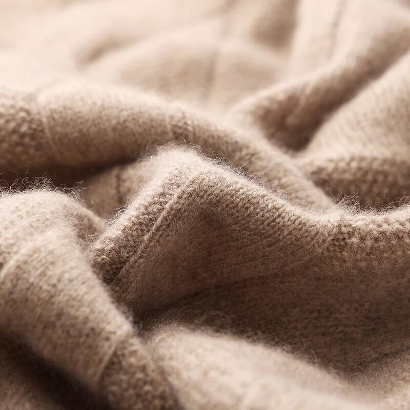 Zhaojun Women's Cashmere Half-High Collar Sweater