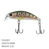 38Mm 3.2G Mini Sinking Minnow Fishing Lures Jerkbaits Peche Artificial Bait Wobbler Lure For Trout Bass Carp Fishing