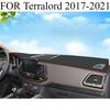 FÜR Terralord 2017- Auto Armaturenbrettmatte Armaturenbrettabdeckung Armaturenbrettmatte Abdeckung Sonnenschutz Armaturenbrett Abdeckung Teppich Zubehör