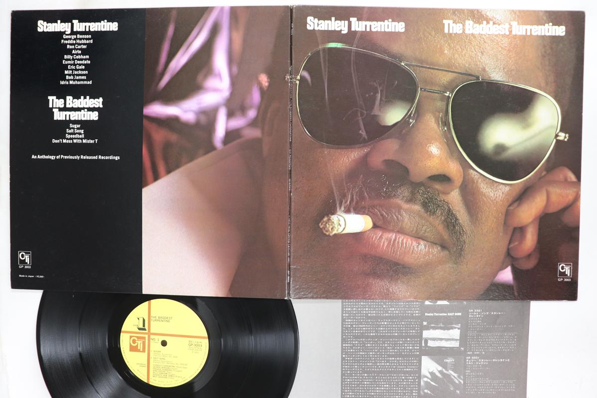 LP Record STANLEY TURRENTINE Baddest Turrentine GP3003 CTI 1975 Japan Jazz Used