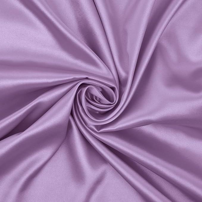 3m/5m Satin Fabric By The Yard Shiny Luxury Metallic Shiny Upholstery Lining Drapery DIY Crafts Soft  for Wedding Decorations